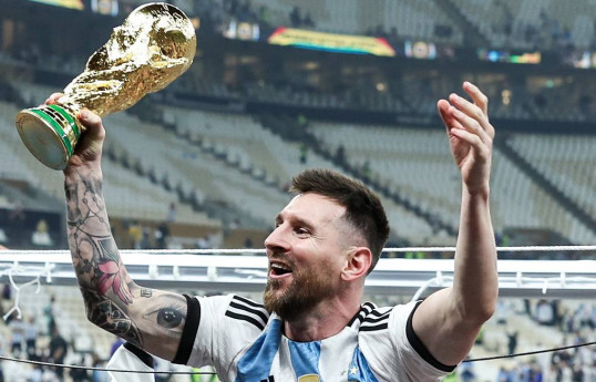 Messi awarded FIFA best men’s player of 2023