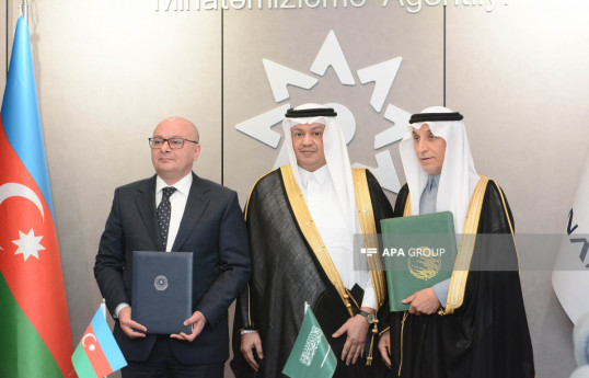 Saudi Arabia provides financial aid for demining works in Azerbaijan-PHOTO 
