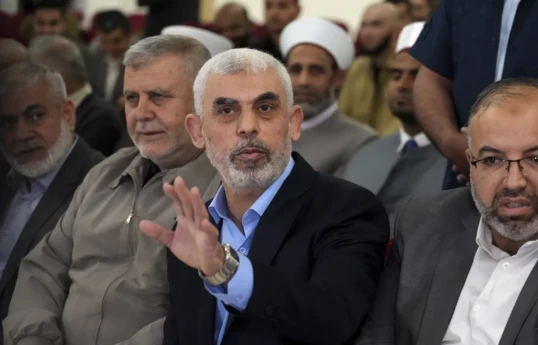 Hamas political leader Yahia Sinouar