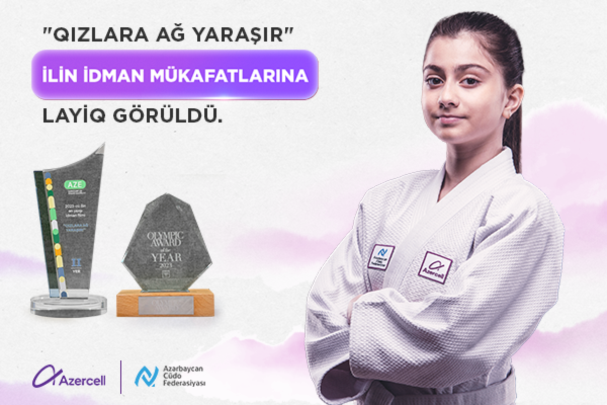 Azercell project "White Suits Girls Best" has been honored with sports awards of the year