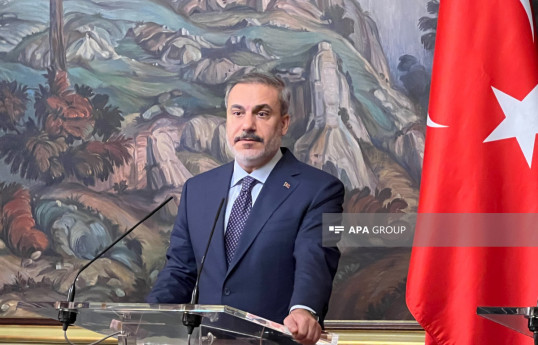 Türkiye's Foreign Minister Hakan Fidan 