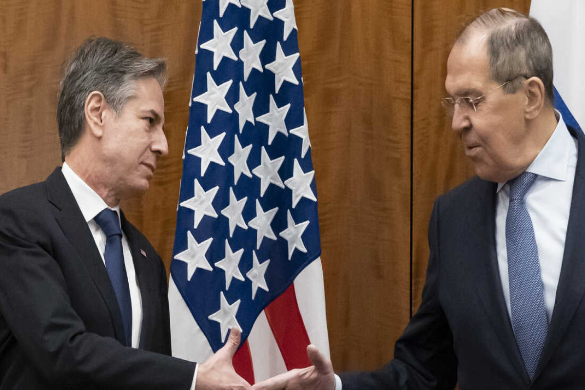 Antony Blinken, U.S. Secretary of State and Sergey Lavrov, Minister of Foreign Affairs of the Russian Federation