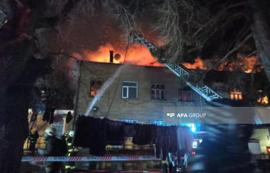 Fire occured at college dormitory in Azerbaijan's Sumgait, extinguished -PHOTO -VIDEO -UPDATED 