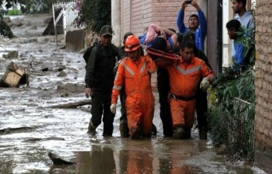 6 dead, 2 children missing in Bolivia floods