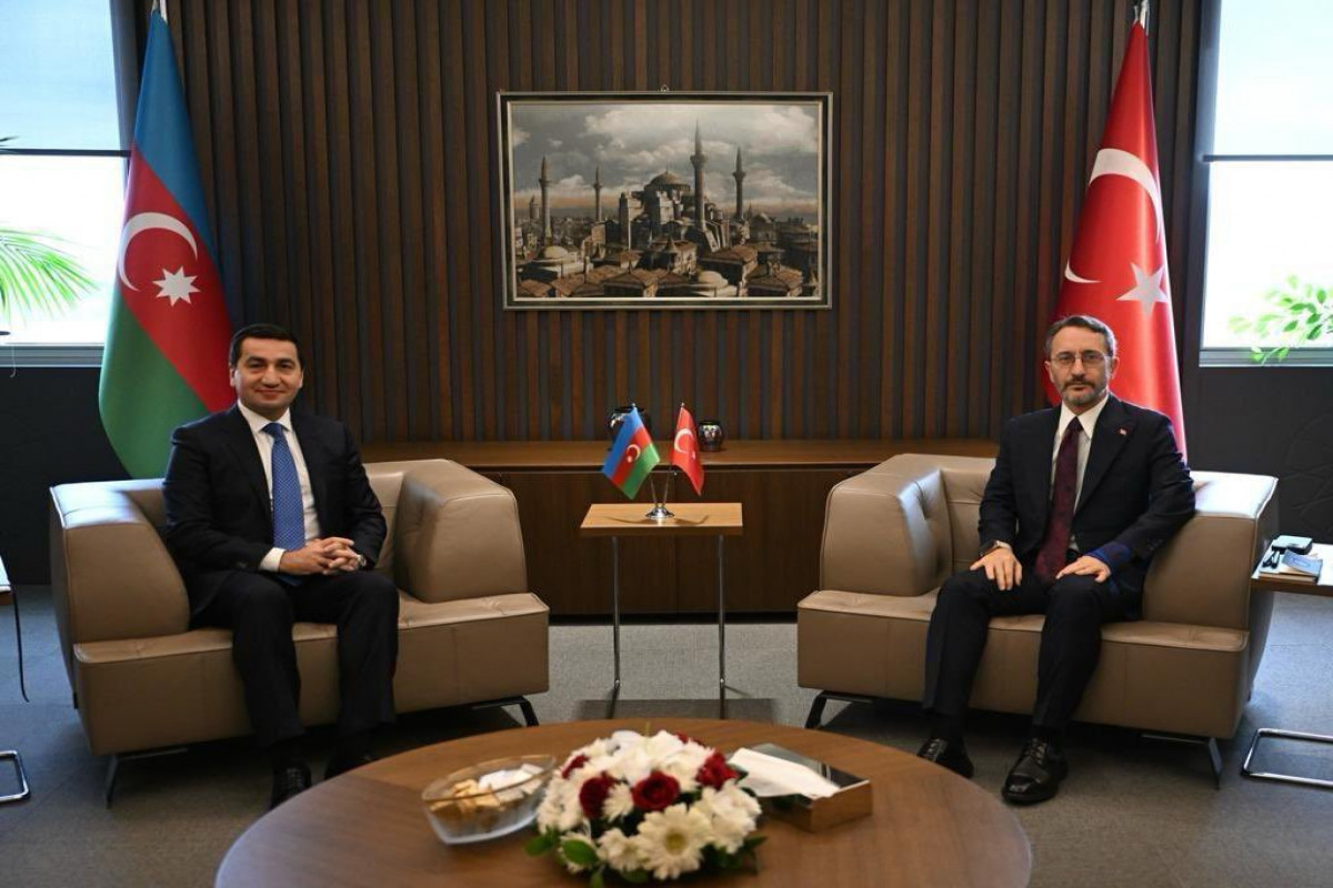 Assistant to Azerbaijani President meets with Turkish official
