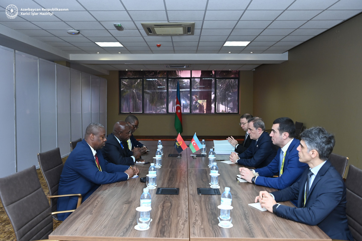 Azerbaijani FM met with Angolan Minister of External Relations