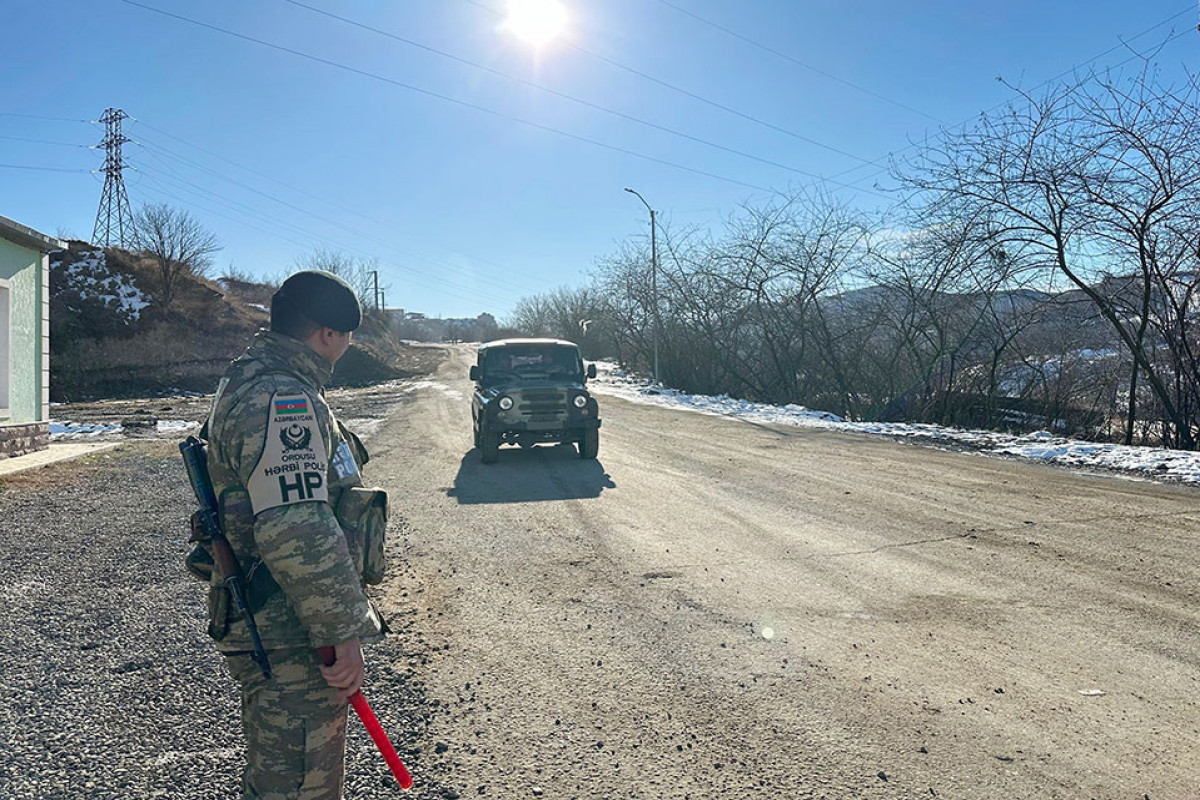 Azerbaijan Military Police organizes high-level service activities in the liberated territories