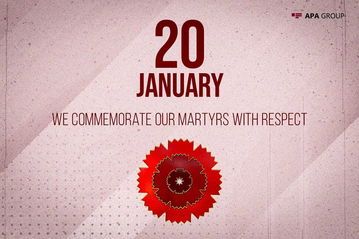 Azerbaijan marks 34th anniversary of January 20 Tragedy