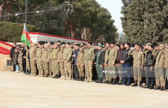Azerbaijan observes moment of silence for January 20 martyrs-PHOTO -VIDEO 