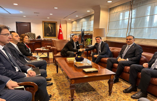 Azerbaijani President's assistant meets with Deputy Minister of Foreign Affairs of Türkiye