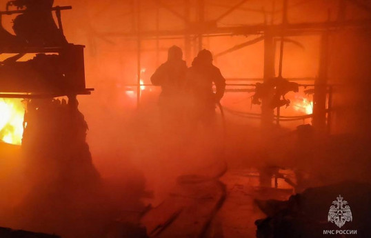 Fire breaks out at Russia’s Novatek gas producer terminal in Leningrad Region