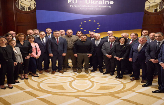 Foreign ministers from 27 EU nations to discuss aid to Ukraine, Middle East settlement