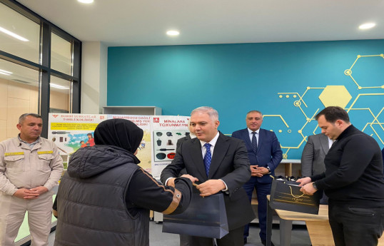 30 more families relocated to Azerbaijan's Fuzuli city presented with house keys-UPDATED 