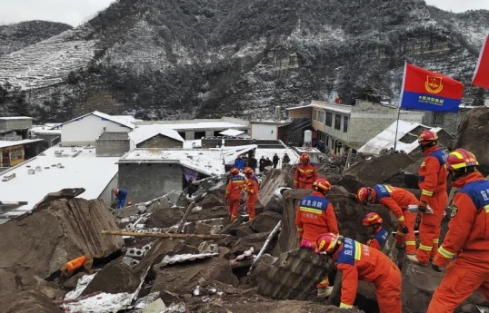 Death toll in China landslide rises to 25, rescuers search for missing