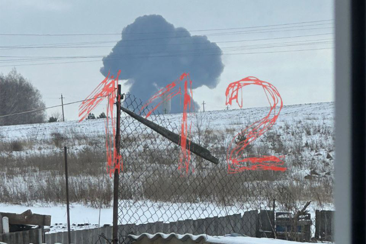 Russian MoD: Military plane crashes while carrying 65 Ukrainian POWs -UPDATED 