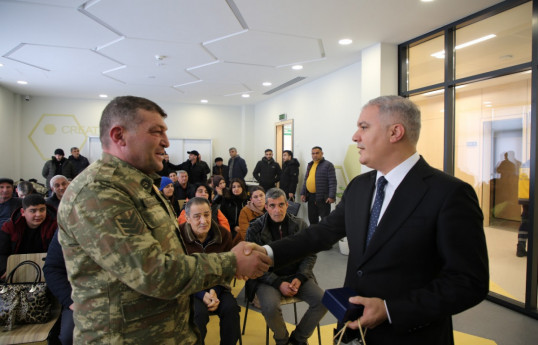 30 more families relocated to Azerbaijan's Fuzuli city presented with house keys-UPDATED 