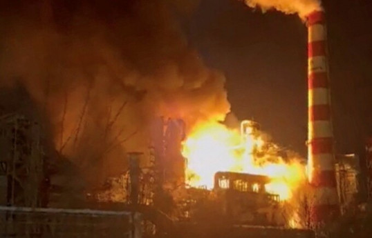 Russian Black Sea oil refinery fire extinguished