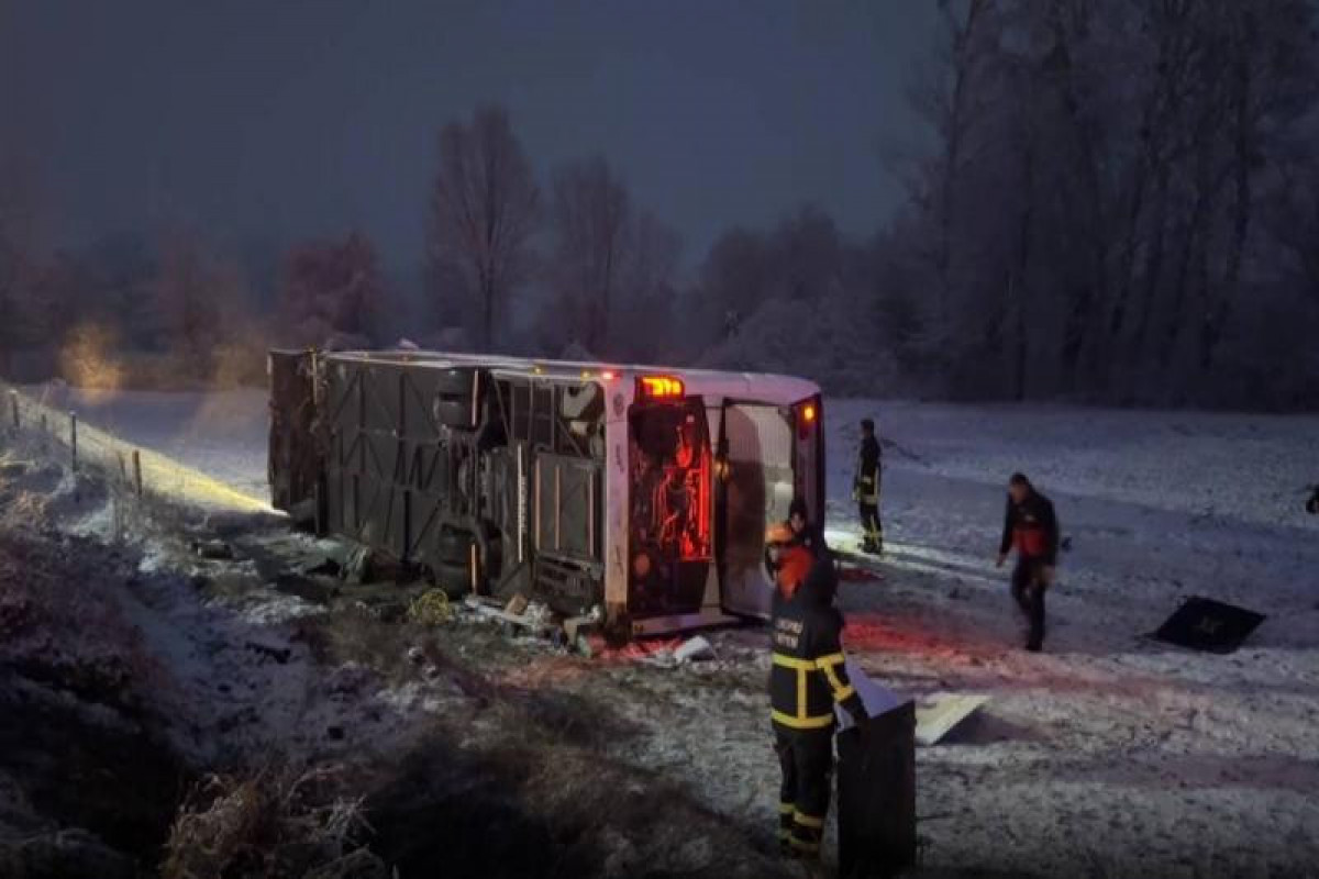 6 killed, 33 ijnured as passenger bus overturned in Türkiye-UPDATED 
