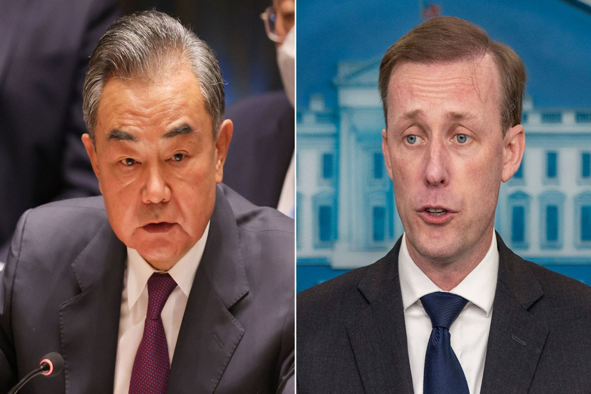 Wang Yi, Chinese Foreign Minister and Jake Sullivan, U.S. National Security Advisor