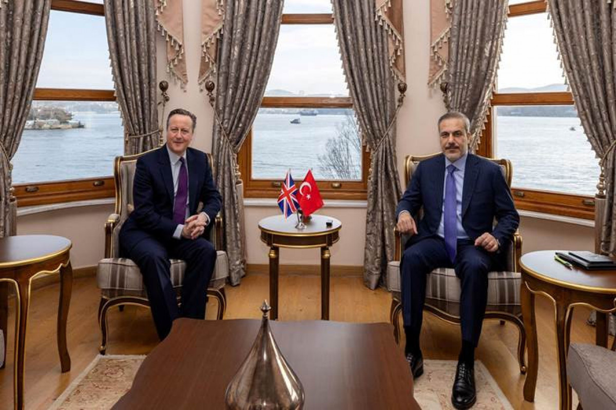 Turkish Foreign Minister, UK Foreign Secretary Meet In Istanbul