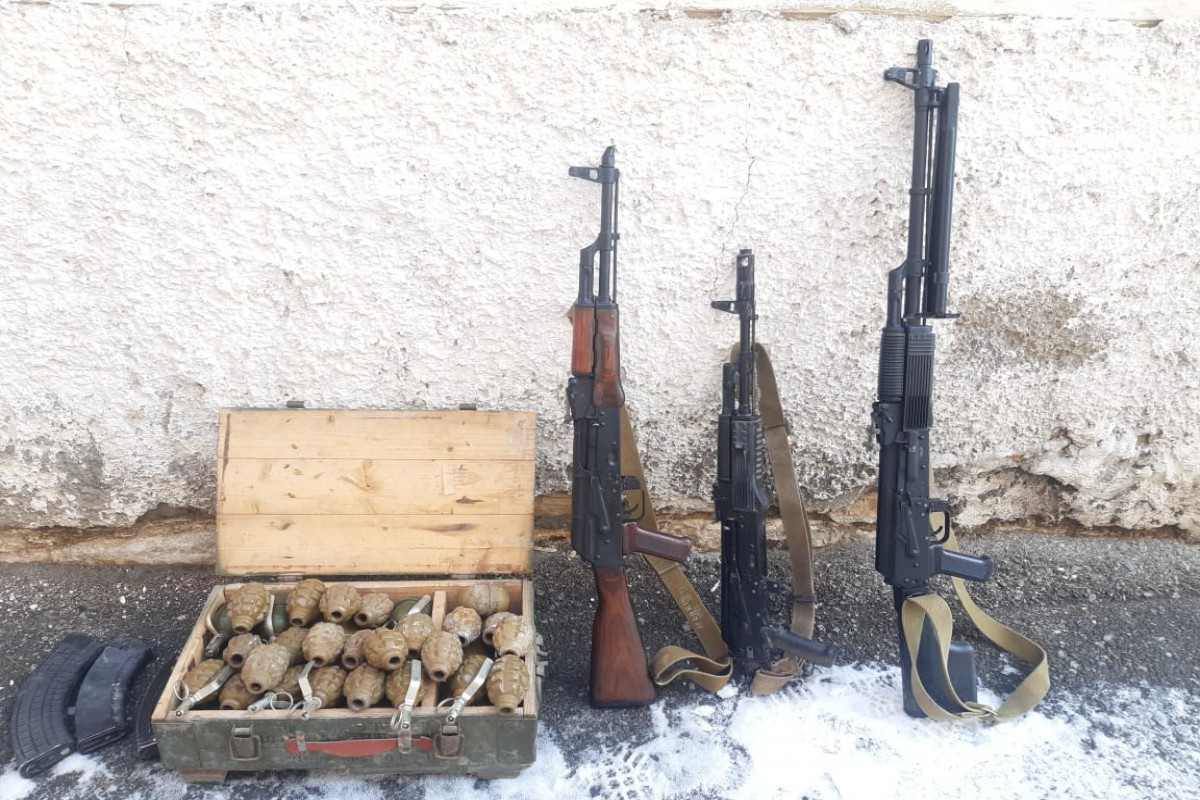 Azerbaijan discovers ammunition in Kalbajar-PHOTO 