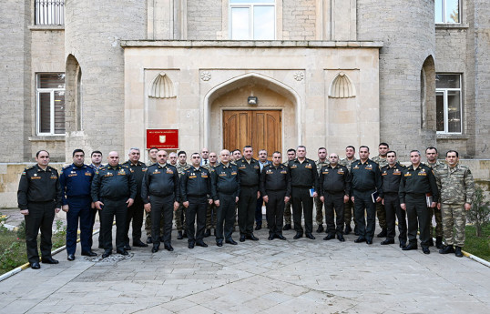 Operational-tactical faculty of Military Administration Institute of Azerbaijan holds the next graduation ceremony