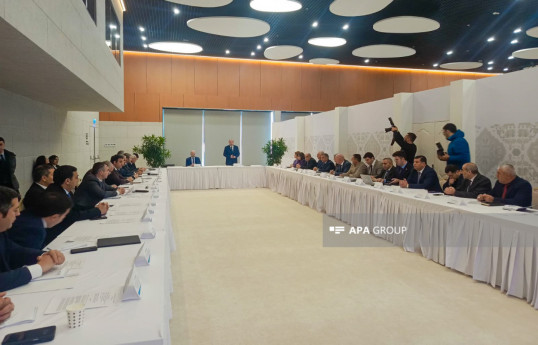 Azerbaijani working group on environmental issues held meeting in Zangilan -UPDATED 