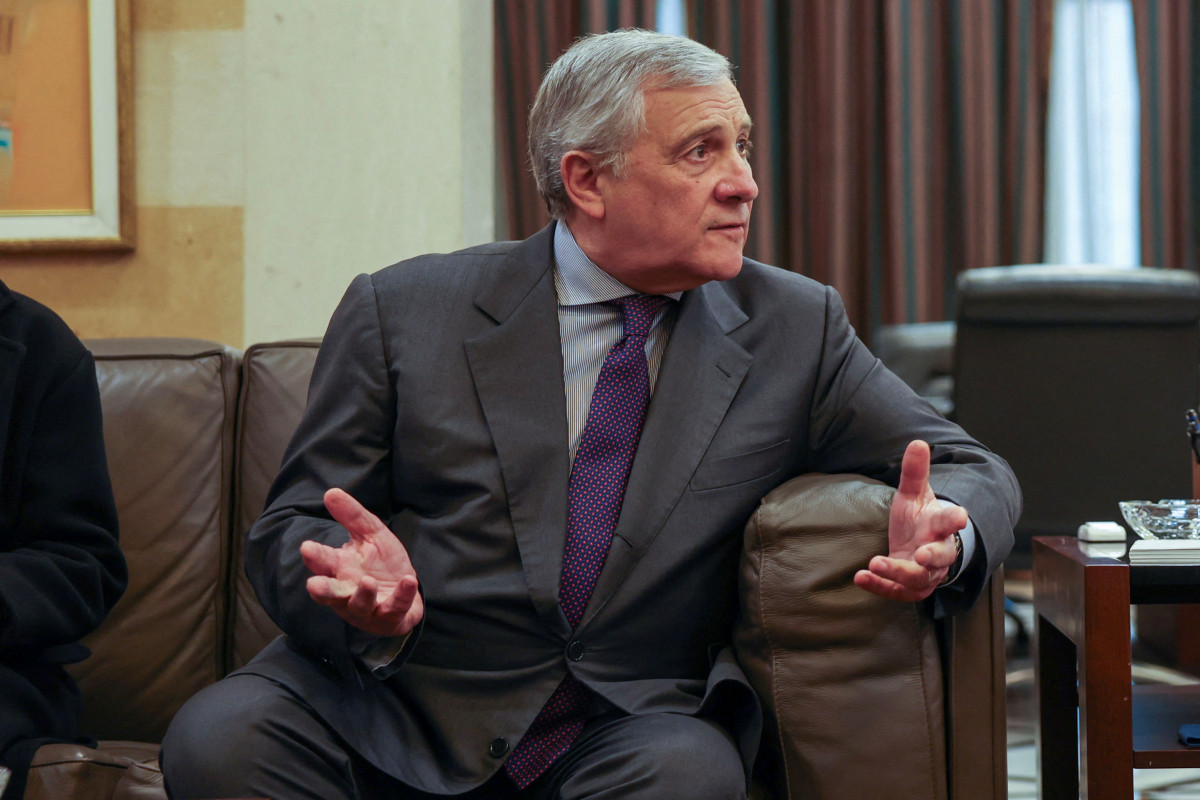 Italian Foreign Minister Antonio Tajani