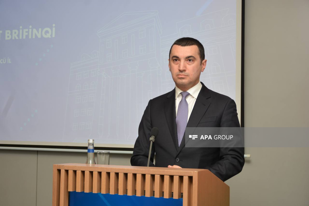 Aykhan Hajizada, the Press Secretary of the Ministry of Foreign Affairs of Azerbaijan