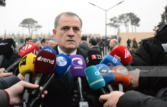 Jeyhun Bayramov, the Minister of Foreign Affairs of the Republic of Azerbaijan