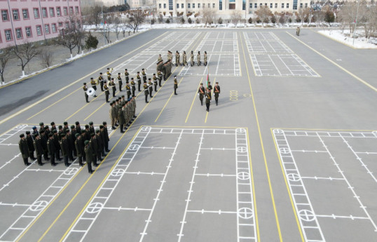 Azerbaijan's Combined Arms Army holds graduation ceremony of graduates from Warrant officers and Long-term active military servicemen courses -VIDEO 