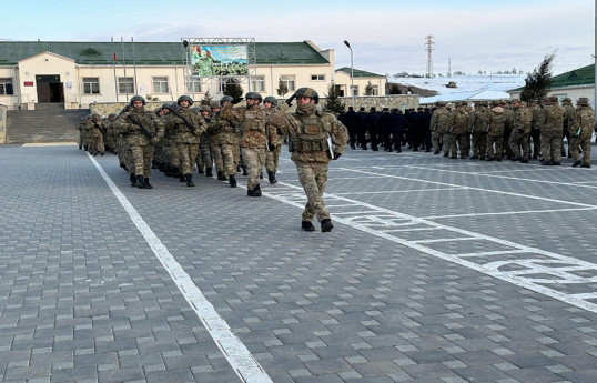 New training period begins in the Azerbaijan Army -PHOTO 