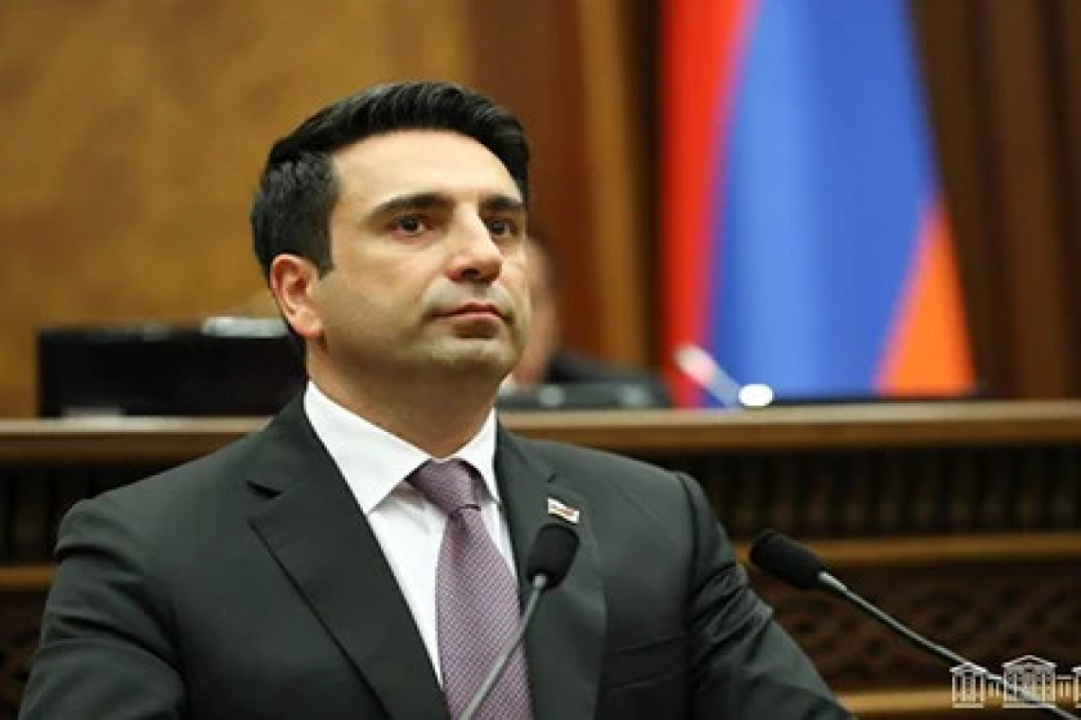 Alen Simonyan, speaker of the National Assembly of Armenia