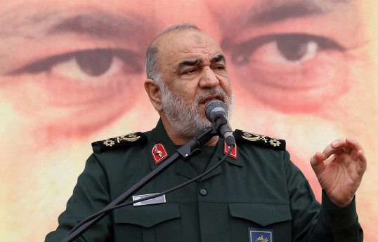 Head of Iran's Islamic Revolutionary Guard Corps (IRGC) Hossein Salami