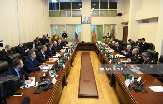 Azerbaijani and Russian Ministers of Emergency Situations hold meeting