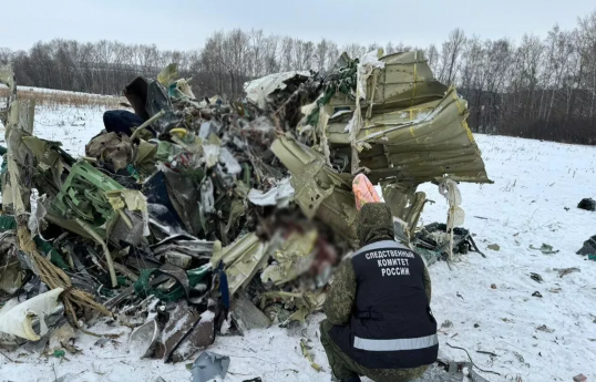 Russia’s Il-76 plane was downed by western-made missile - Emergency Services