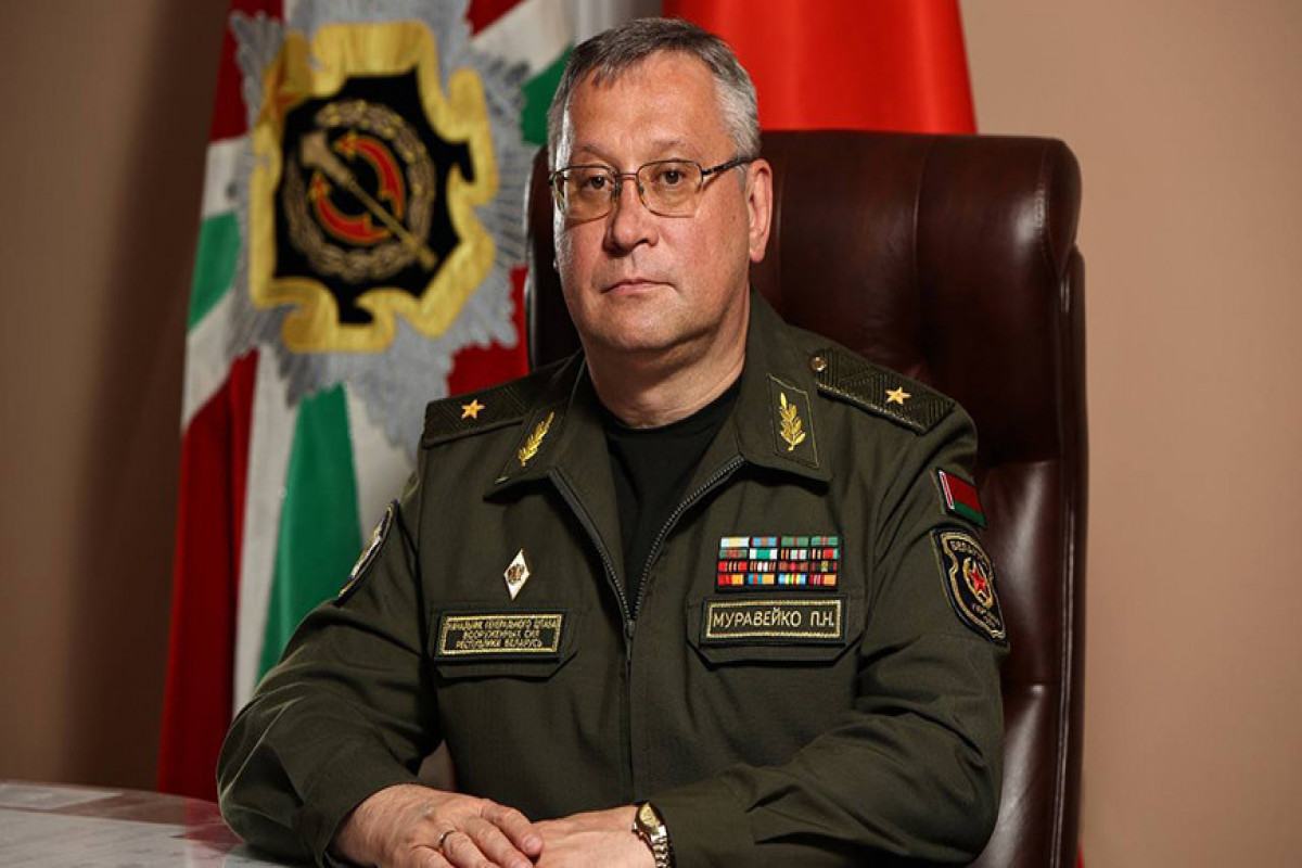 elarusian First Deputy Defense Minister and Chief of the General Staff Pavel Muraveiko