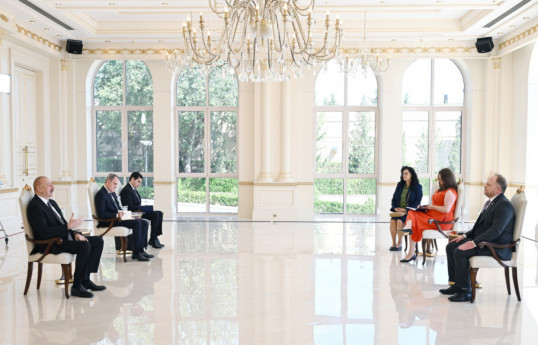 Azerbaijani President: There are now better results at the bilateral level with Armenia, there is no interference in this process