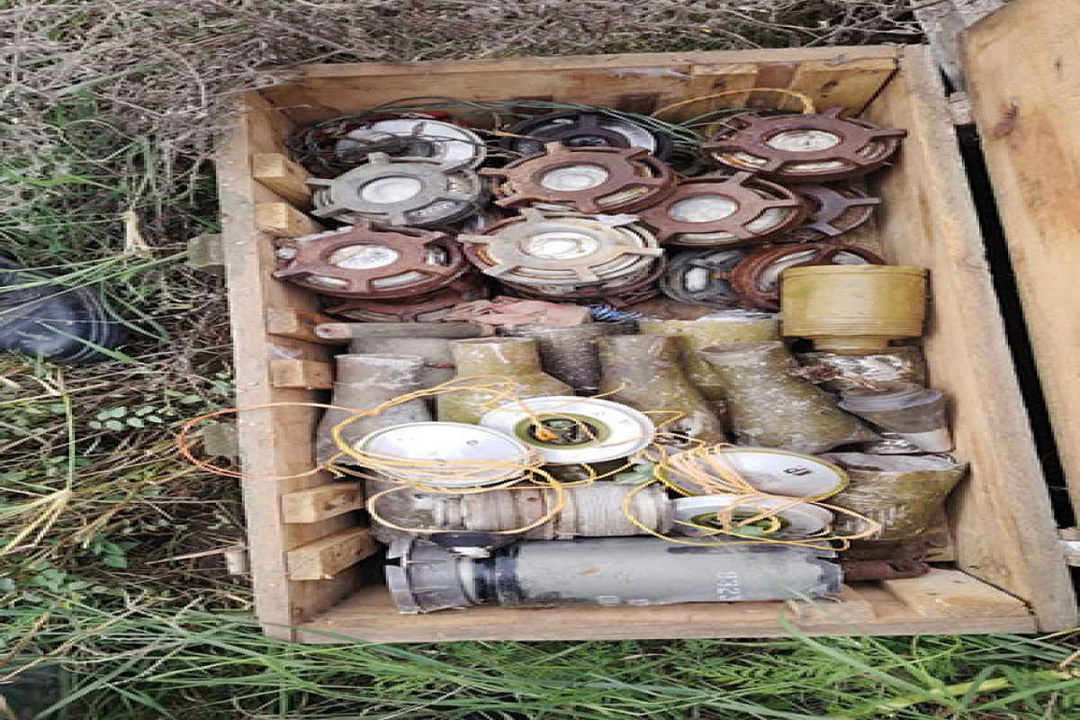 Considerable amount of ammunition found in Khojaly-PHOTO -VIDEO 