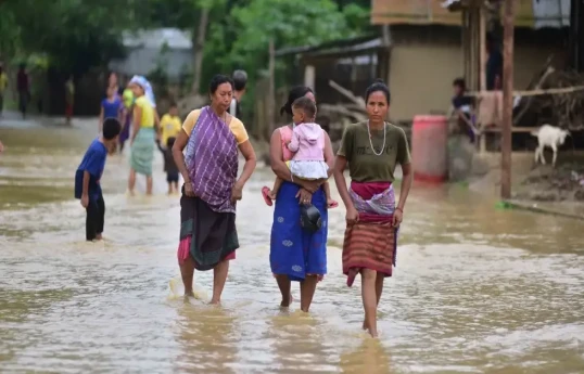 India state battling floods braces for heavy rains