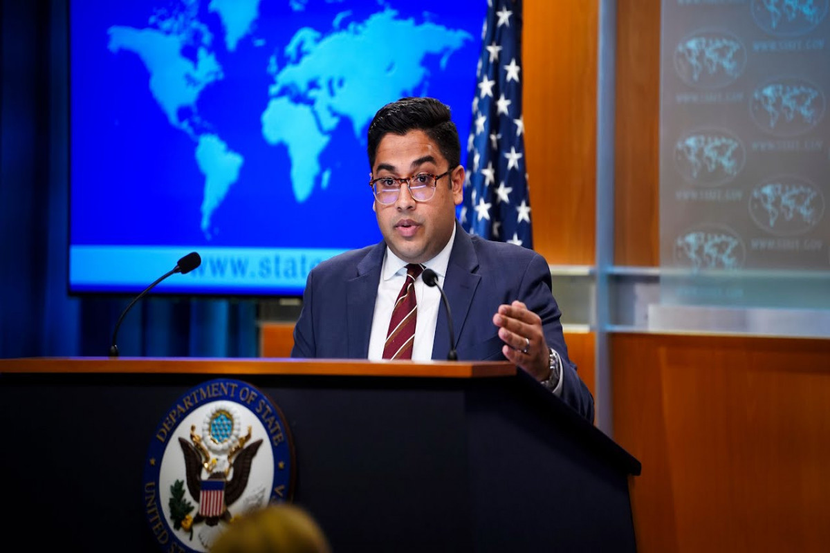 Vedant Patel, Principal Deputy Spokesperson of the US State Department