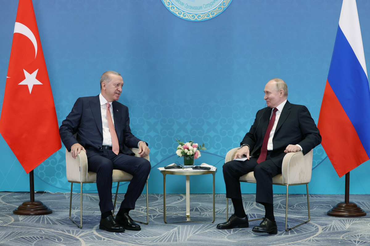Turkish President Recep Tayyip Erdogan and Russian President Vladimir Putin