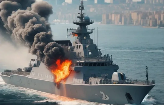 Ukraine's military spy agency claims responsibility for fire on Russian warship in Baltic