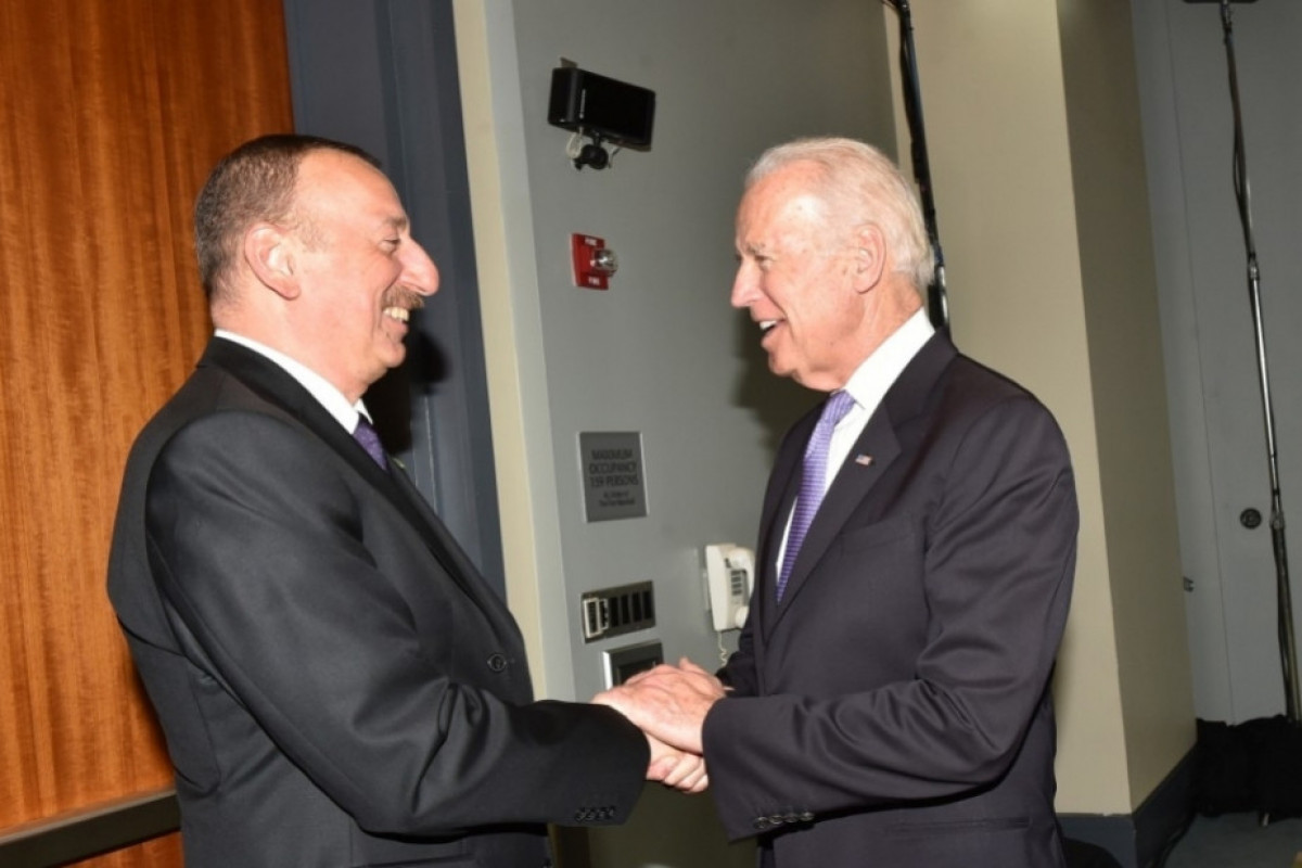 Ilham Aliyev, President of the Republic of Azerbaijan and Joseph R. Biden, President of the United States of America