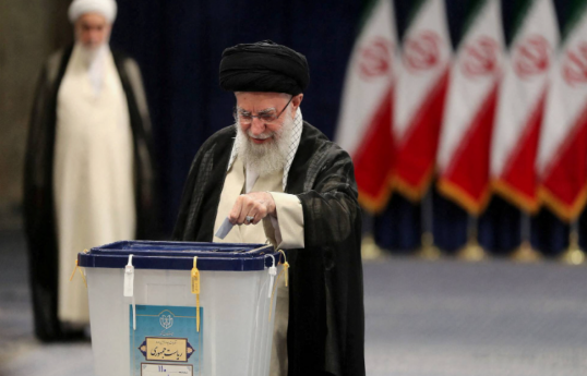 Leader of the Islamic Revolution Ayatollah Seyed Ali Khamenei