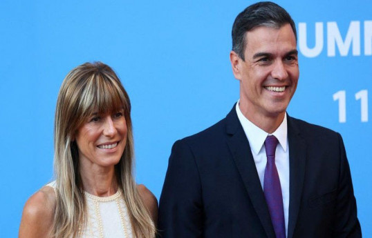 Begoña Gómez and Pedro Sánchez