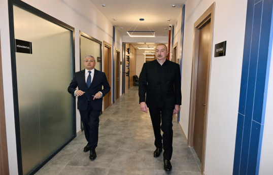President Ilham Aliyev participated in reopening of Government Services Center in Shusha after major overhaul