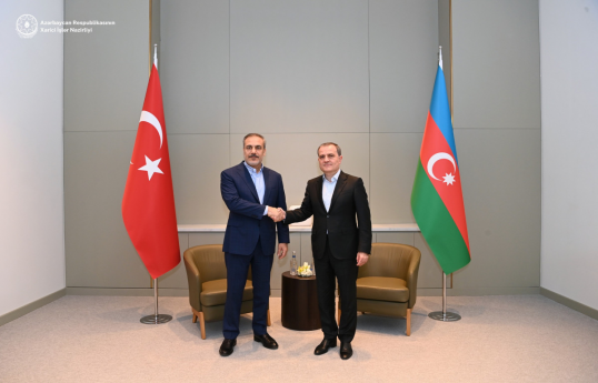 Azerbaijani, Turkish FMs met within framework of informal summit in Shusha