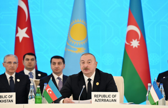 President Ilham Aliyev: Enhancing relations with Turkic countries and strengthening the Turkic world and the Organization of Turkic States are Azerbaijan's foreign policy priorities
