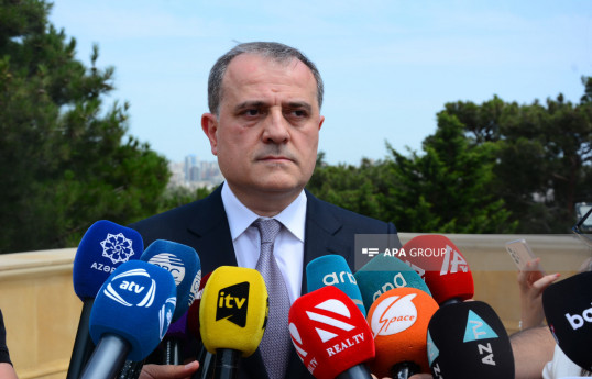 Jeyhun Bayramov, the Minister of Foreign Affairs of the Republic of Azerbaijan